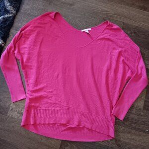 Victoria's Secret Oversized women top sz L Pink